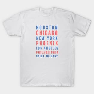 American cities T-Shirt